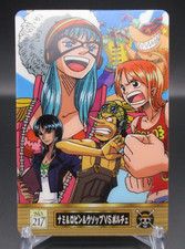 NAMI Robin USOPP vs Porche Foxy King of Pirates Gummy Card No.218 One Piece 2004
