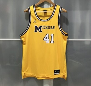 michigan jordan basketball jersey
