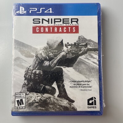 Sniper Ghost Warrior Contracts (Sony PlayStation 4, 2019) NEW FACTORY SEALED