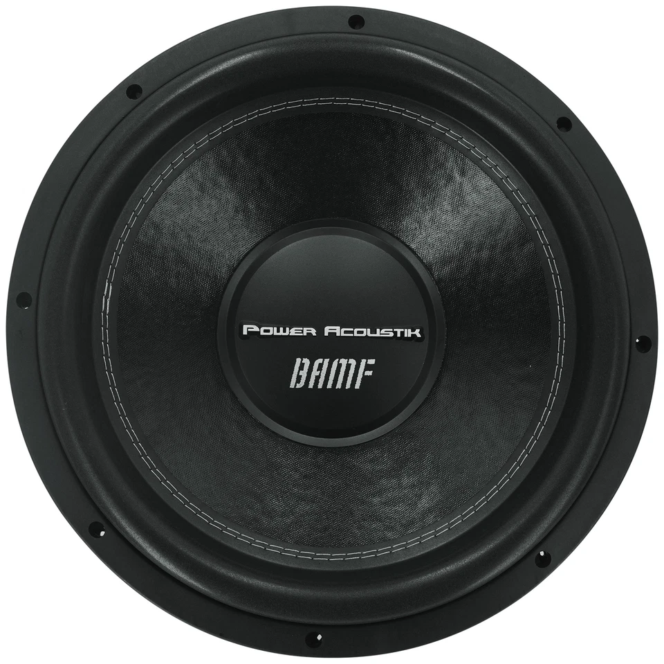 (2) Subwoofers de audio para automóvil Power Acoustik BAMF-154 15" 3800 vatios DVC subwoofers de 4 ohmios Foto 3 de 4