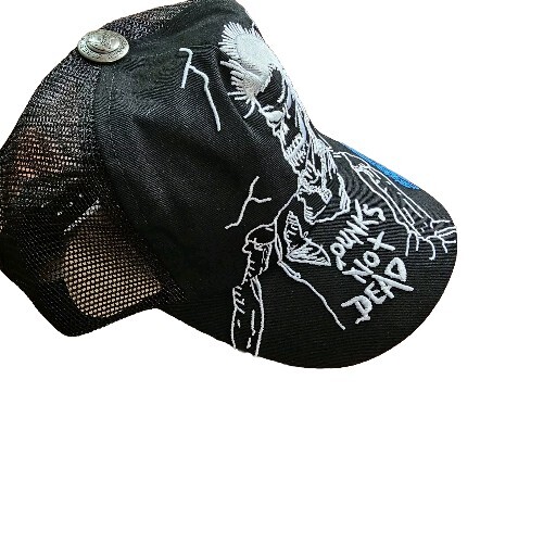 Ed Hardy x Siberia Hills Punks Not Dead Zombie Snapback 
