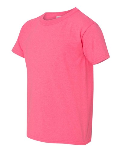 Gildan Youth Boys & Girls Kids Short Sleeve Heavy Cotton T Shirts 5000B - Picture 29 of 35