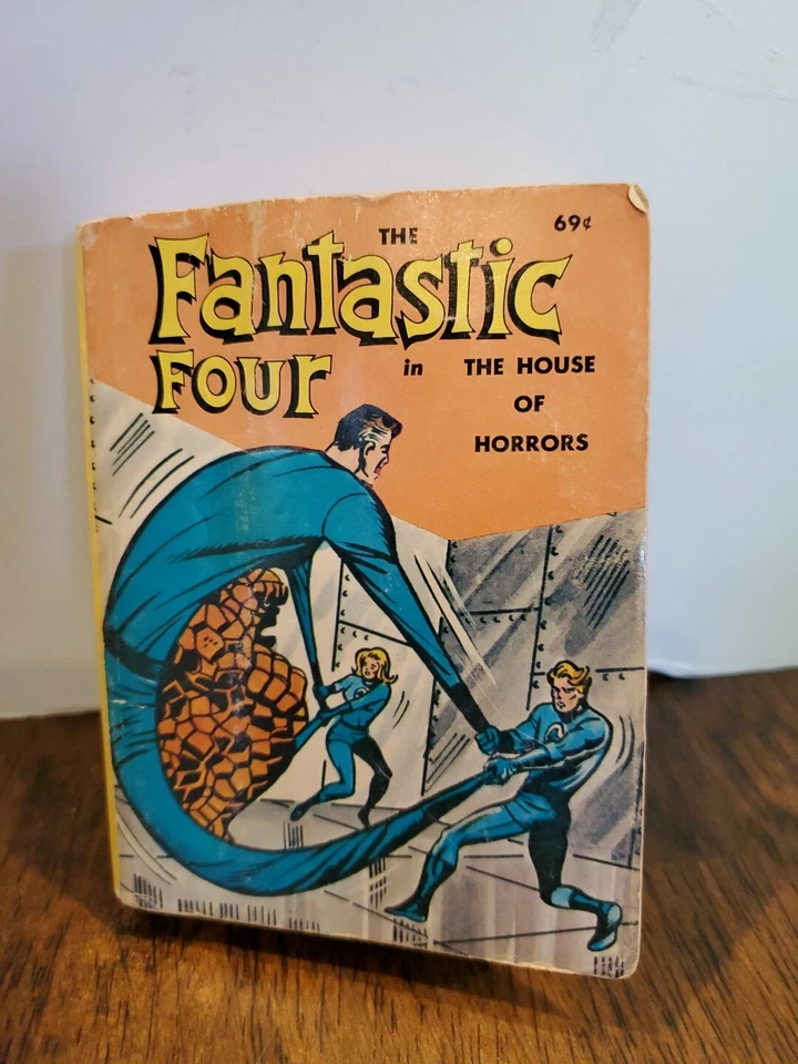 1968 "LOS CUATRO FANTÁSTICOS" LA CASA DE LOS HORRORES - Whitman Big Little Book Vintage Foto 2 de 4