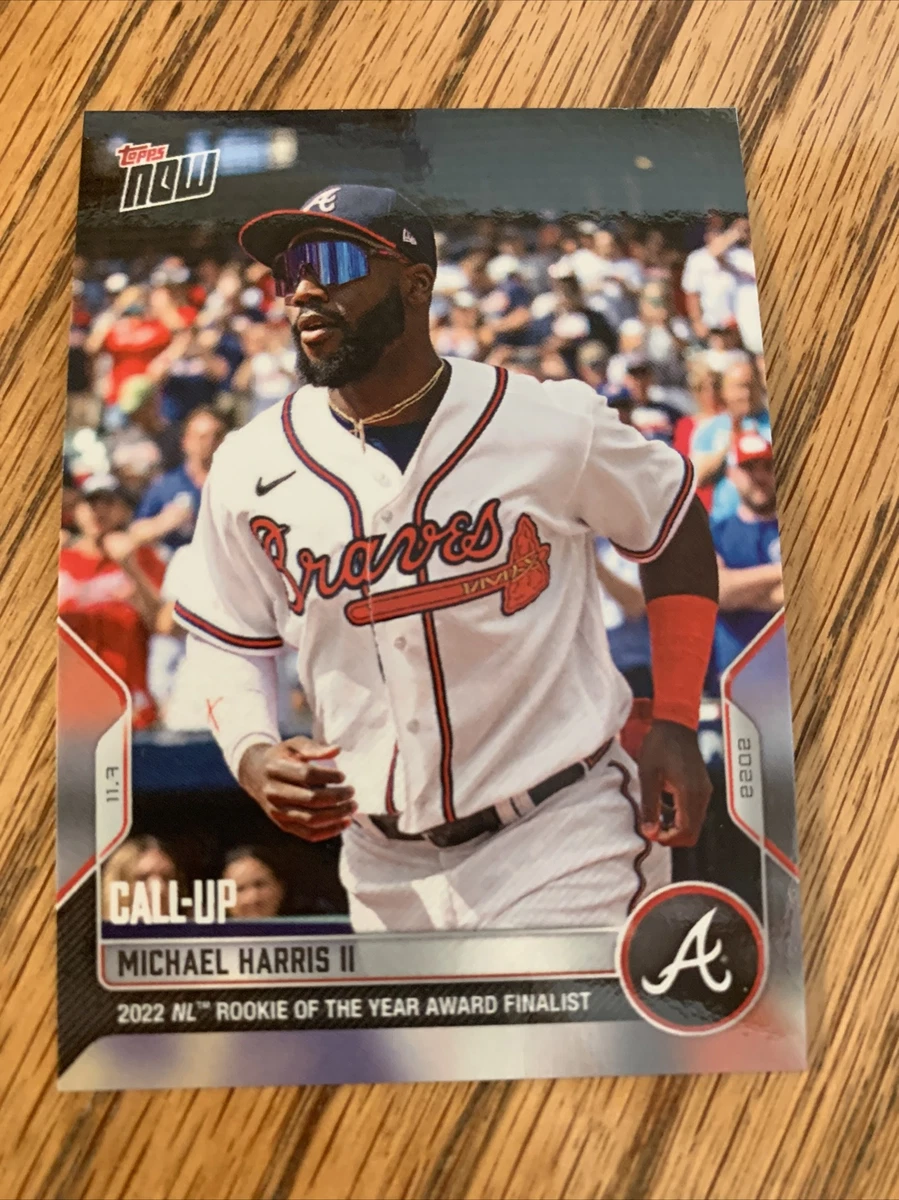 【2022ナリーグ新人王】Michael Harris II /99_直筆サイン Atlanta Braves Michael Harris II Fanatics Authentic 2022 National
