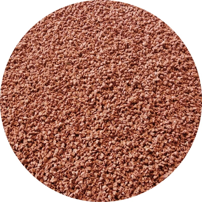 FISCHFUTTERTREFF Fischfutter Granulat Rot Barschgranulat Zierfisch Diskusgranulat 2mm Bits 1 l