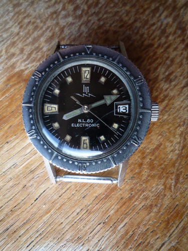 Montre Vintage Lip Electronic - Années 60 - Modèle Pour Homme - Occasion