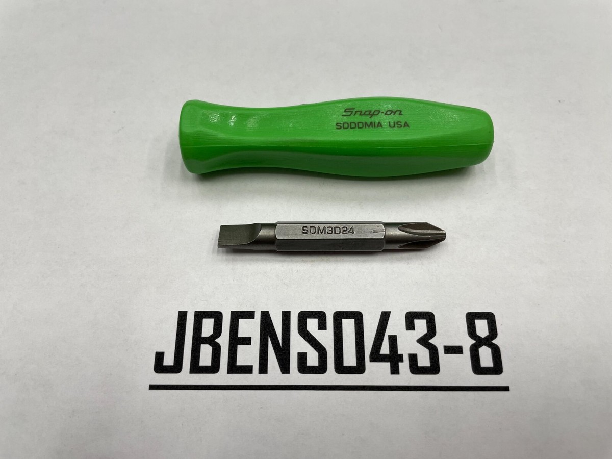 Snap-on Tools USA NEW GREEN Reversible Magnetic Bit Pocket