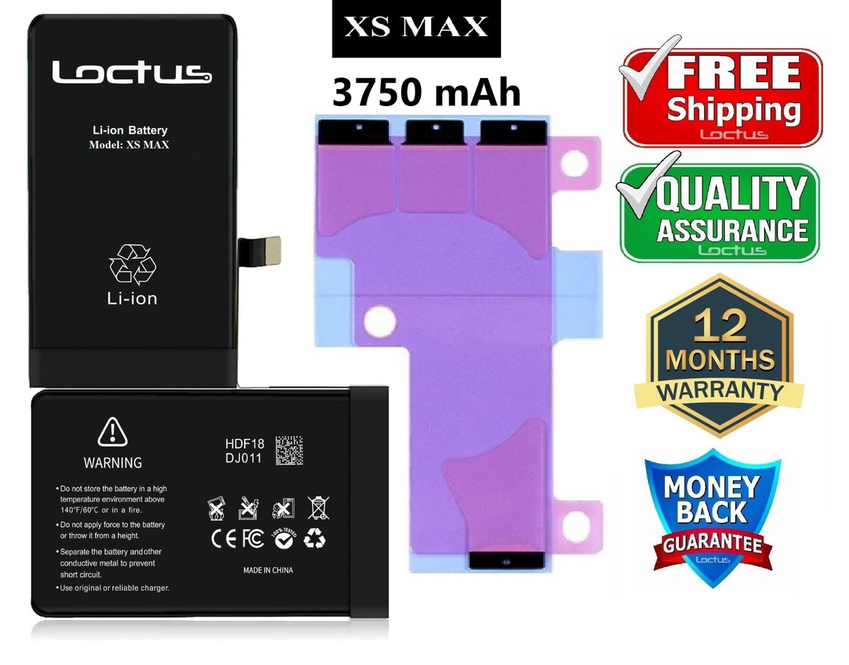 iPhone XS Max 3750mAh High Capacity Replacement Battery A1921