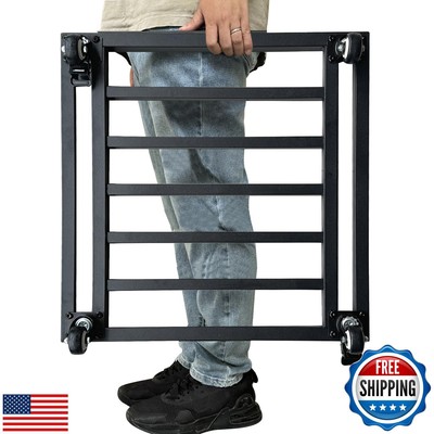 Hongsane 22'' Plant Caddy with Wheels Heavy Duty, Large Metal Plant Rollers wi