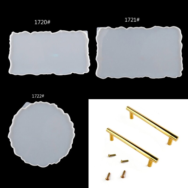 Irregular Silicone Resin Mold for Unique Storage Trays