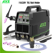 2IN1 Stick / TIG Welding Machine 110/220V HF IGBT Inverter 80% DUTY CYCLE 200A
