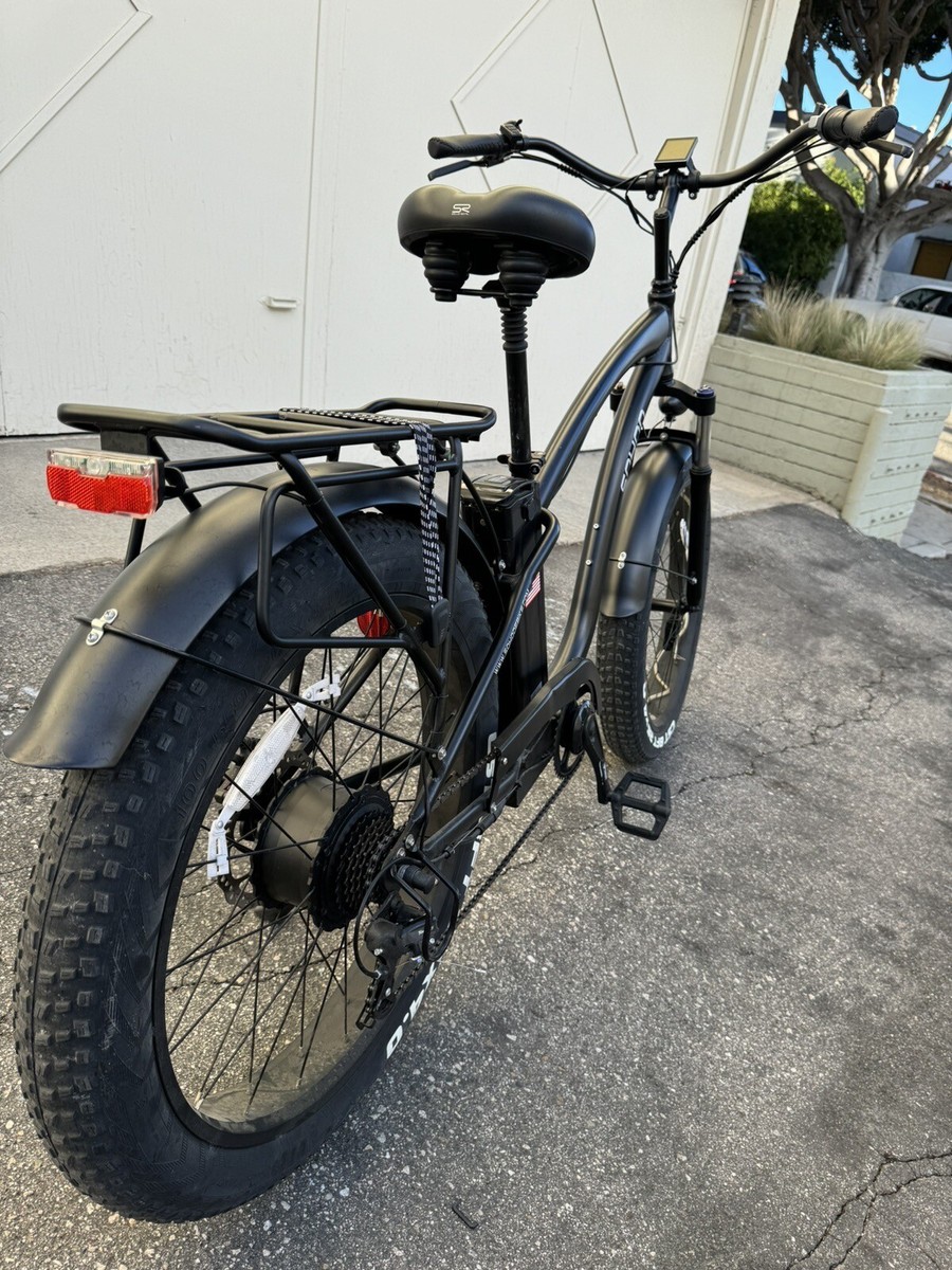 Sohoo 48V 750W 16Ah Fat Tire Electric Bike Bicycle Beach