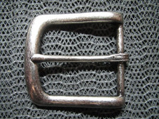 CLASSIC PLAIN CENTER PRONG BELT BUCKLE VINTAGE RARE STURDY CLASSY 