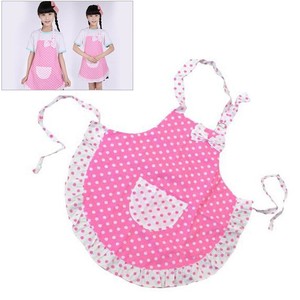 Junior Chef Apron Cooking Kitchen School Kids Children Girls Bib