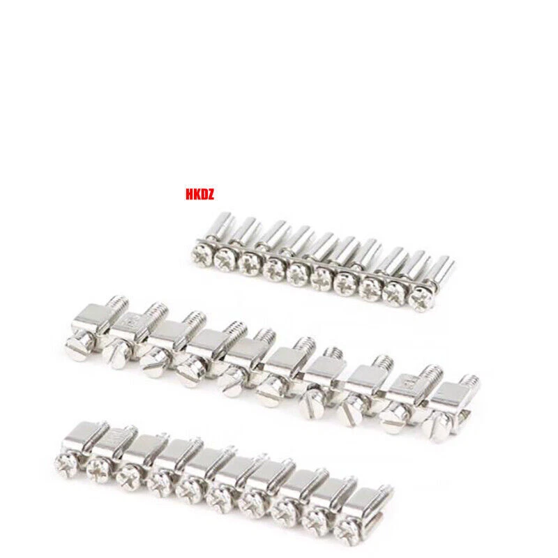 Block Strip Connector UK2.5B 10-PositionCenter Connection Strip FBI10 Terminal - Image 3 of 4