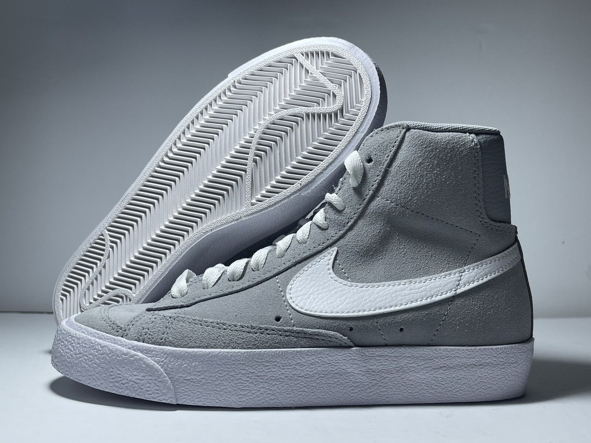 light gray nike blazers