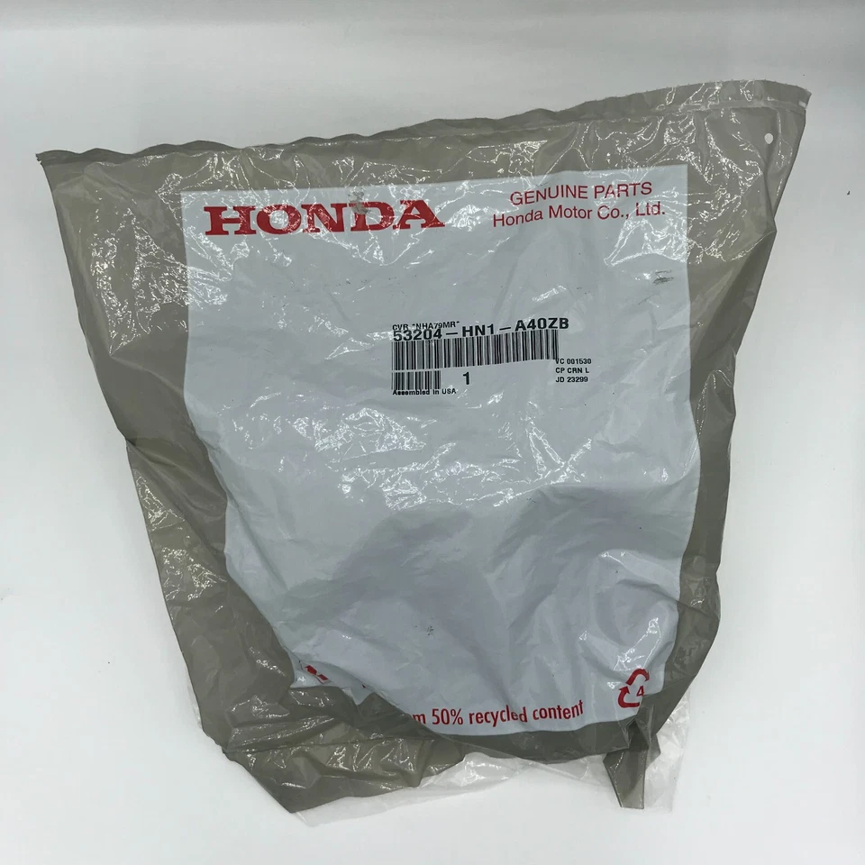 Original OEM Honda Manillar Tablero Negro Cubierta Llavero 53204-HN1-A40ZB Foto 3 de 4