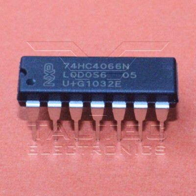 25 STK 74HC4066N NXP QUAD ANALOG SWITCH PDIP14 NEU ROHS 25pcs