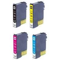 Tisanto Tinte Kompatibel Zu Epson T502XL 4Er Set B/C/M/Y