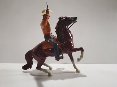 1950's Hartland Cheyenne Bodie Clint Walker Western Figure & Horse