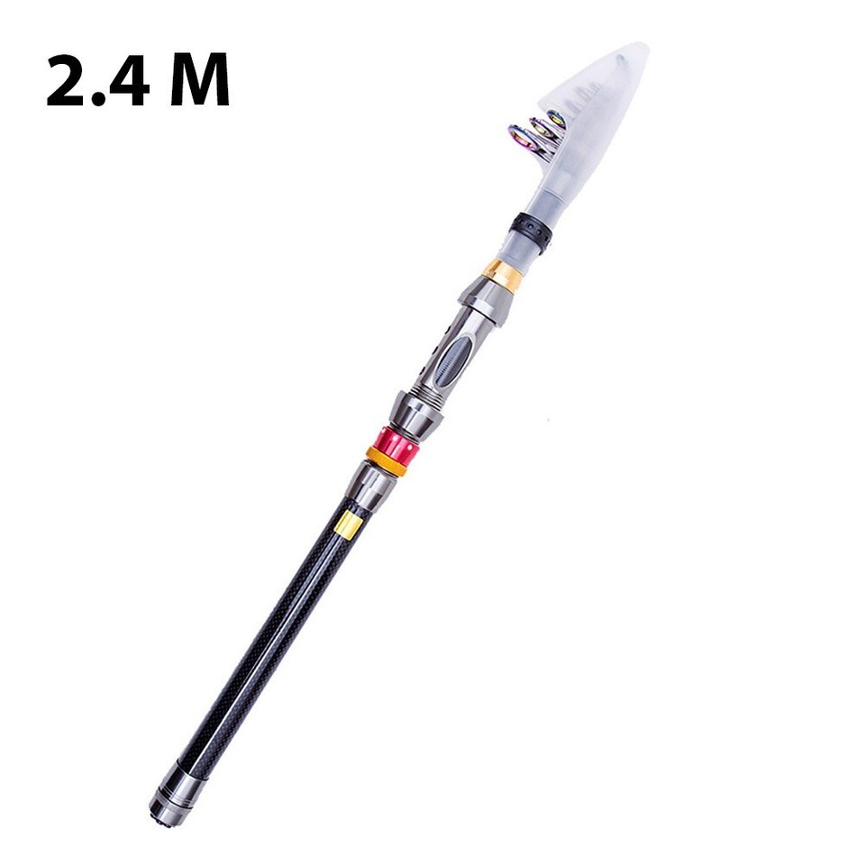 Powerful Carbon Fiber Lure Fishing Rod High Quality Telescopic Fishing