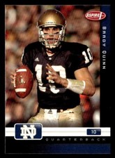Brady Quinn 2007 SAGE Aspire  Card #2 Notre Dame Fighting Irish