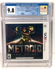 Metroid: Samus Returns Nintendo 3DS First Print CGC Graded 9.8 A 