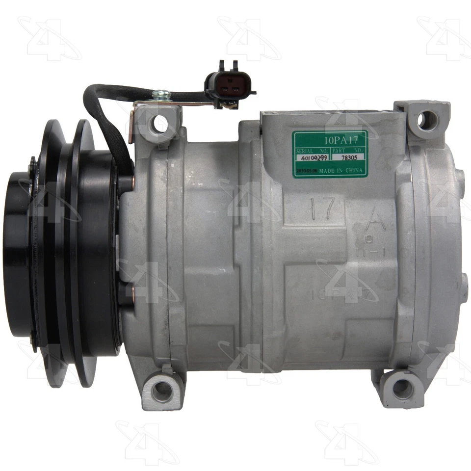 Para Dodge Caravan 1996-2000 3,0 L V6 compresor de aire acondicionado 4 estaciones 1997 1998 1999 Foto 3 de 4