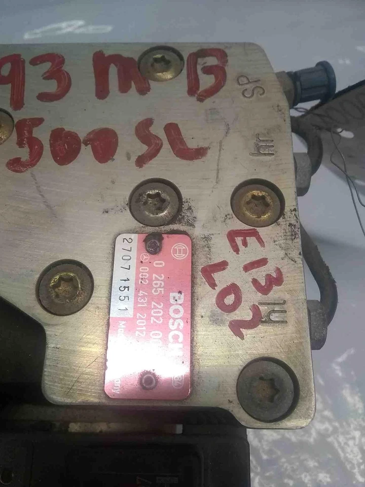 Mercedes-Benz 500SL 1993 ABS bomba de freno antibloqueo con módulo OEM 002 431 2012 Foto 4 de 4