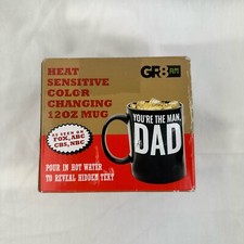Heat Sensitive Color Changing Mug- YOU’RE THE MAN DAD Father’s Day