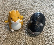 Burger King 2010 Kids Meal Toys Zhu Zhu Pets Black Brown Wind Up Hamster