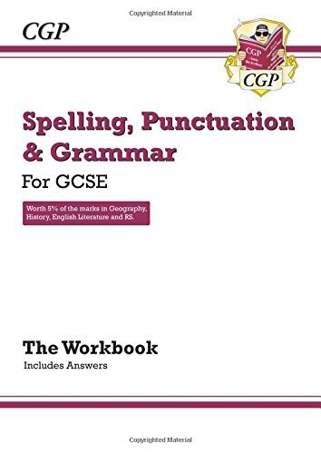 New Spelling, Punctuation and Grammar for GCSE Workbook (includes Answers)-Cgp