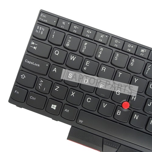 Nordic Swedish Danish Belgian Hebrew Greek Keyboard for Thinkpad T480 20L5 20L6 - Picture 4 of 15