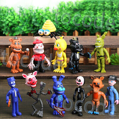 12PCS Five Nights at Freddy's 2-4 Game Action Figures FNAF Toys Gift Xmas  Kid