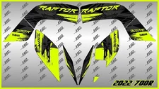2022 YAMAHA RAPTOR 700R SE full graphics kit  THICK AND HIGH  GLOSS