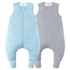 Rayon Made from Bamboo Sleep Sack with Feet 6-12 Months 0.5 TOG