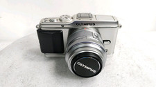 Olympus PEN E-P3 12.3MP Digital Camera - Silver With Lens, CT00095 PLEASE READ