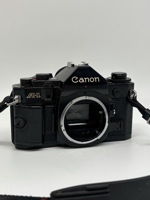Canon A-1 SLR Spiegelreflexkamera Gehäuse Body Vintage FD Analog Ungeprüft 
