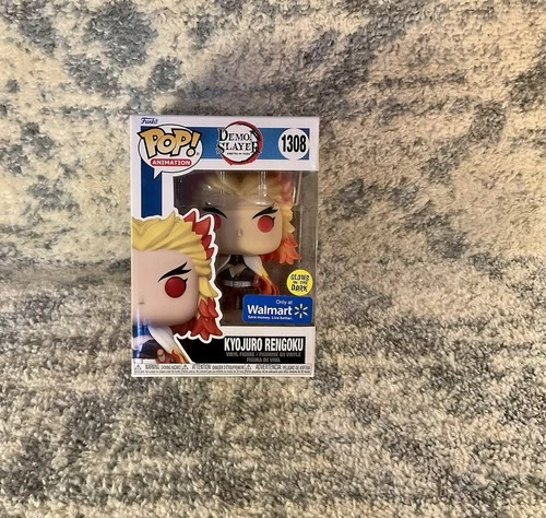 Funko POP! Demon Slayer - Kyojuro Rengoku #1308 [Glows in the Dark] Walmart Excl