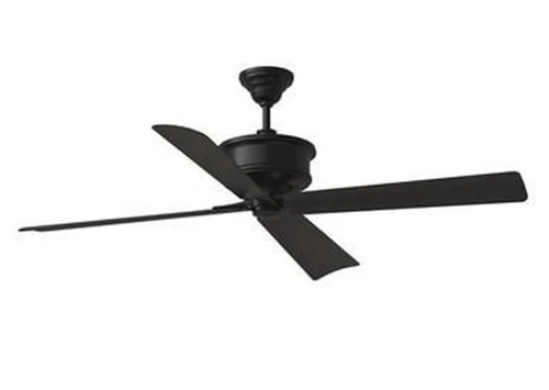 Monte Carlo SUBWAY 56” ceiling fan 4SBWR56MBK midnight black indoor outdoor - Picture 1 of 3