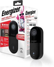 NEW 2K QHD (NOT 1080p) Energizer Smart 5GHz Wired Video Doorbell Security Camera