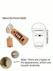Solar Wine Bottle Lights with Cork Fairy String Lamp 20LED Cork Shape Party Lamp