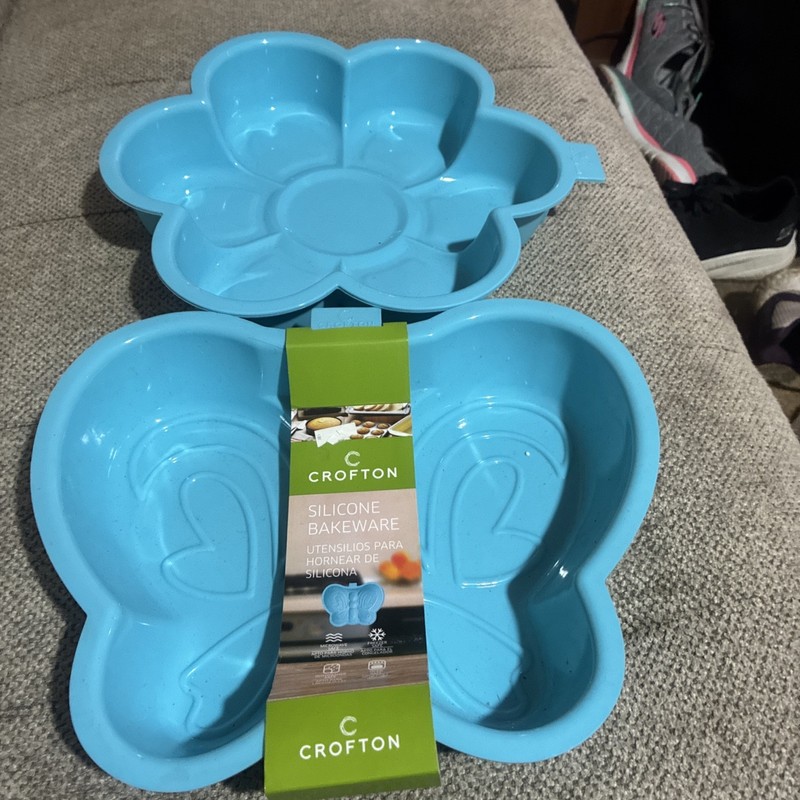 C Croston Silicone Bakeware Freezer Safe Microwave Safe Dishwasher And Oven Safe