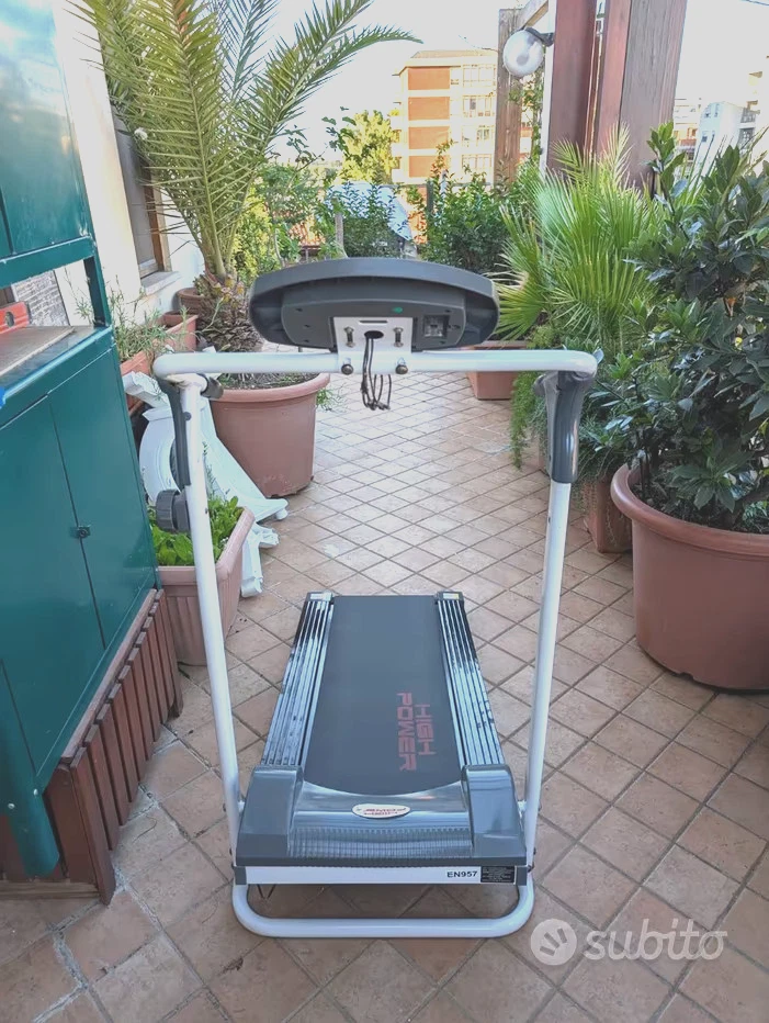 Tapis Roulant HP + Trampolino CoalSport salvaspazio - Immagine 2 di 4