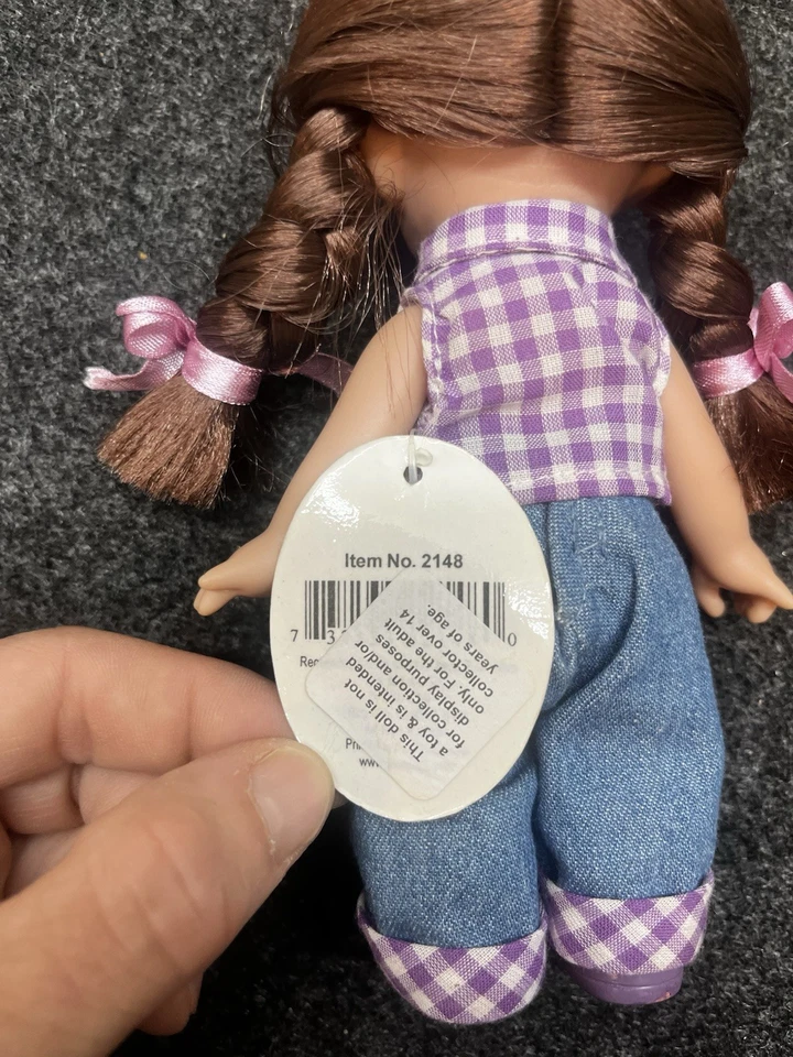 Muñeca Precious Moments de colección I’m A Sucker For You, coletas de plástico Burnett Foto 4 de 4