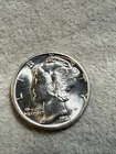 1938 P Mercury Silver Dime, Gem Uncirculated FSB Nice Coin See Pics 8269