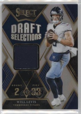 2023 Panini Select Silver Prizm 64/99 Will Levis #DSM-WLE Rookie RC 0c6