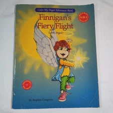 Vintage Stephen Cosgrove Coloring Book. Finnigan's Fiery Flight