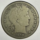 1908-O 50C Barber Half Dollar (88471)