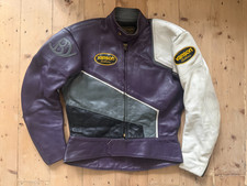 Vanson Leathers Race Team Leather Jacket Size 38 / S